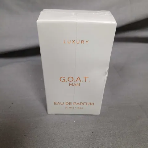 BOXED AND SEALED LUXURY G.O.A.T. MAN EAU DE PARFUM 30ML