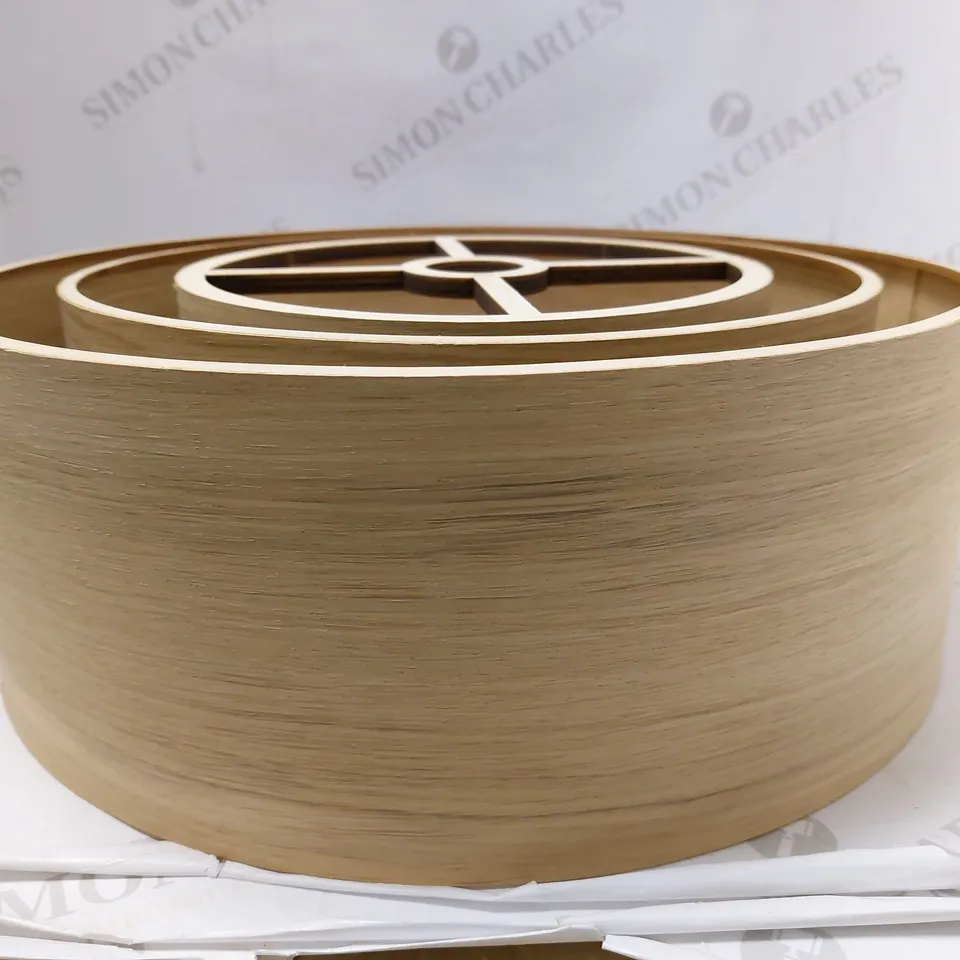 TOM DIXON WOODEN EFFECT LAYERED LIGHT SHADE 