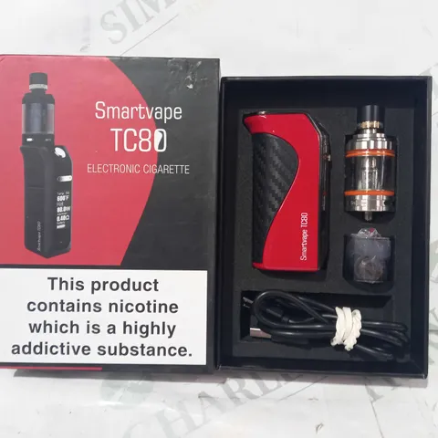 JOMOTECH SMARTVAPE TC80 KIT IN RED/BLACK