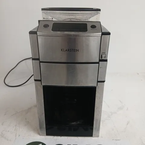 KLARSTEIN BREW AND GRIND COFFEE MACHINE