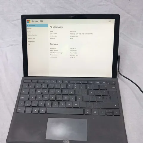 MICROSOFT SURFACE PRO 256GB