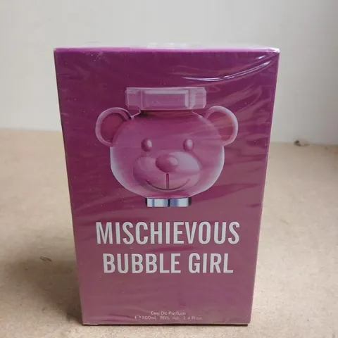 BOXED AND SEALED MISCHIEVOUS BUBBLE GIRL EAU DE PARFUM 100ML