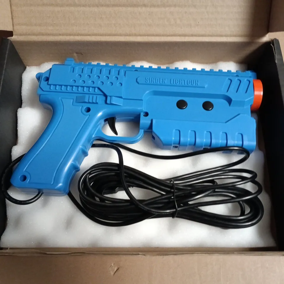SINDEN USB COMPUTER CONTROLLER – BLUE GUN-STYLE USB CONTROLLER (BOXED)