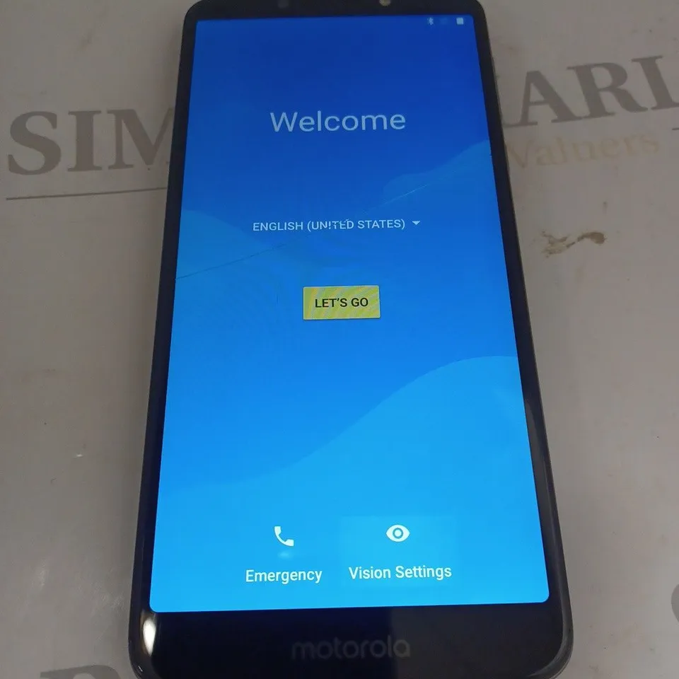 MOTOROLA M3A48 MOBILE PHONE IN LIGHT PURPLE