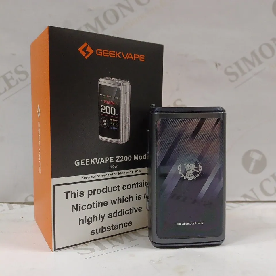 BOXED GEEKVAPE Z200 MOD VAPE SYSTEM 