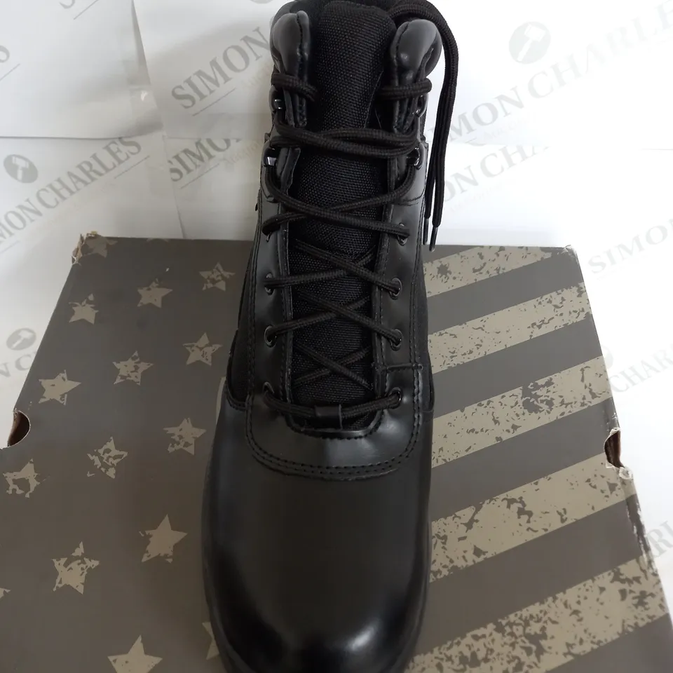SKECHERS WASCANA BENEN TACTICAL NON SAFETY BOOTS BLACK