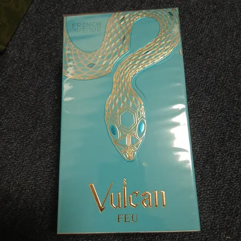 BOXED AND SEALED FRENCH AVENUE VULCAN FEU EAU DE PARFUM 100ML