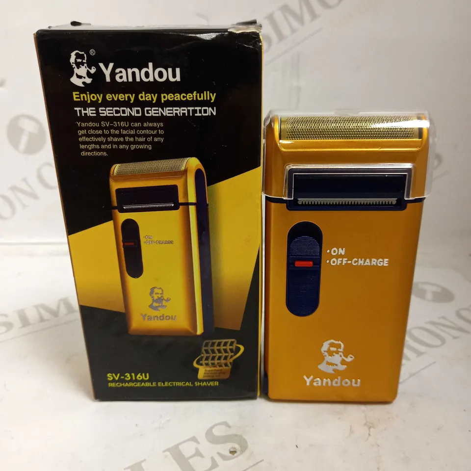 YANDOU 2ND GENERATION RECHARGEABLE ELECTRICAL SHAVER