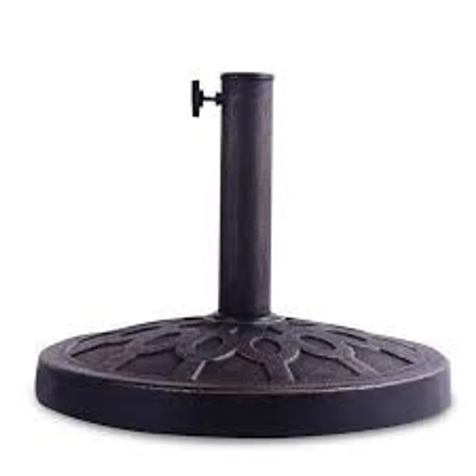 BOXED COSTWAY RESIN PATIO UMBRELLA BASE FOR 38-48mm UMBRELLA POLE