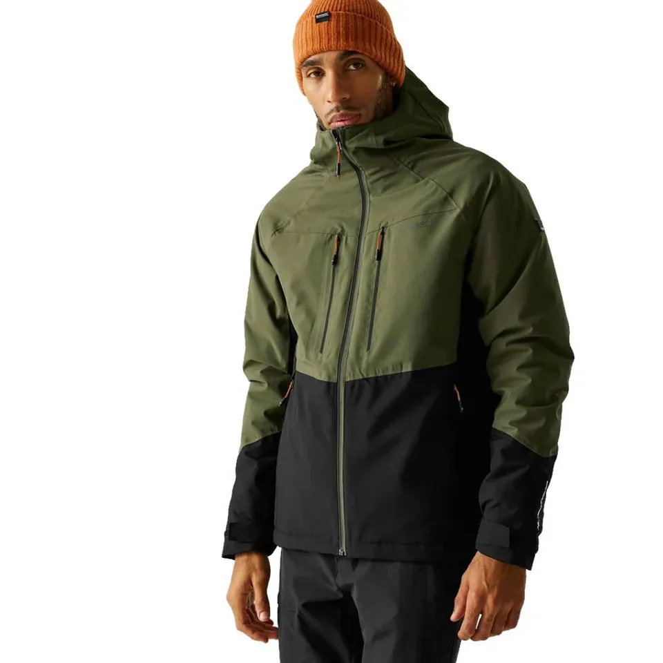 BRAND NEW REGATTA HIGHTON STRETCH PADDED JACKET IN OLIVE NIGHT - UK 5XL