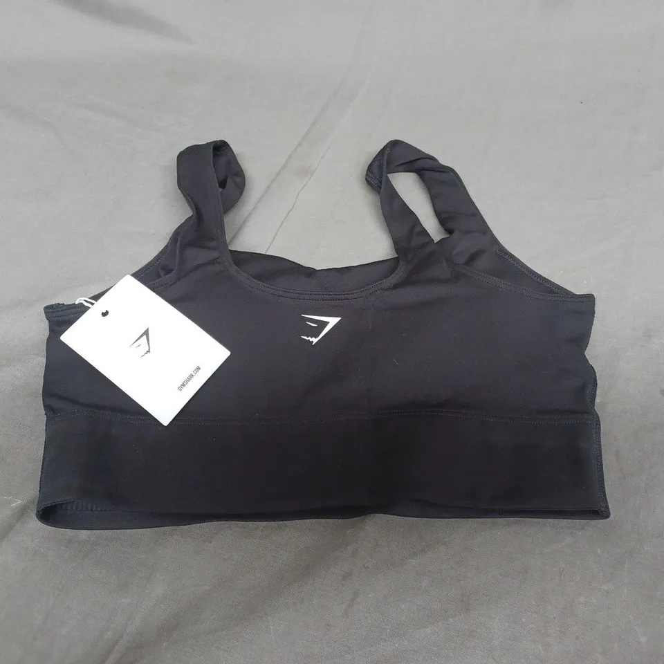 GYMSHARK LONGLINE SPORTS BRA SIZE S