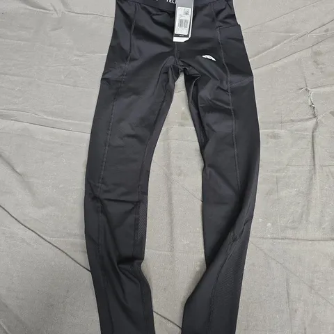 ADIDAS TECHFIT TRAINING LEGGINGS β BLACK, UK SIZE S (WITH TAGS)