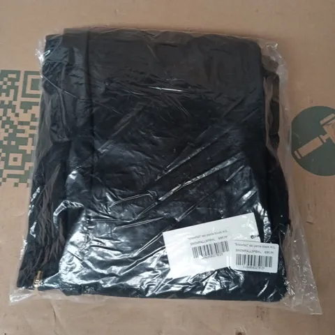 BAGGED MEET ME THERE "SNOWFALL" SKI PANTS IN BLACK SIZE M/L