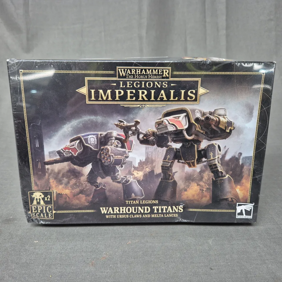 SEALED WARHAMMER THE HORUS HERSEY - LEGIONS - IMPERIALS - TITAN LEGIONS - WARHOUND TITANS