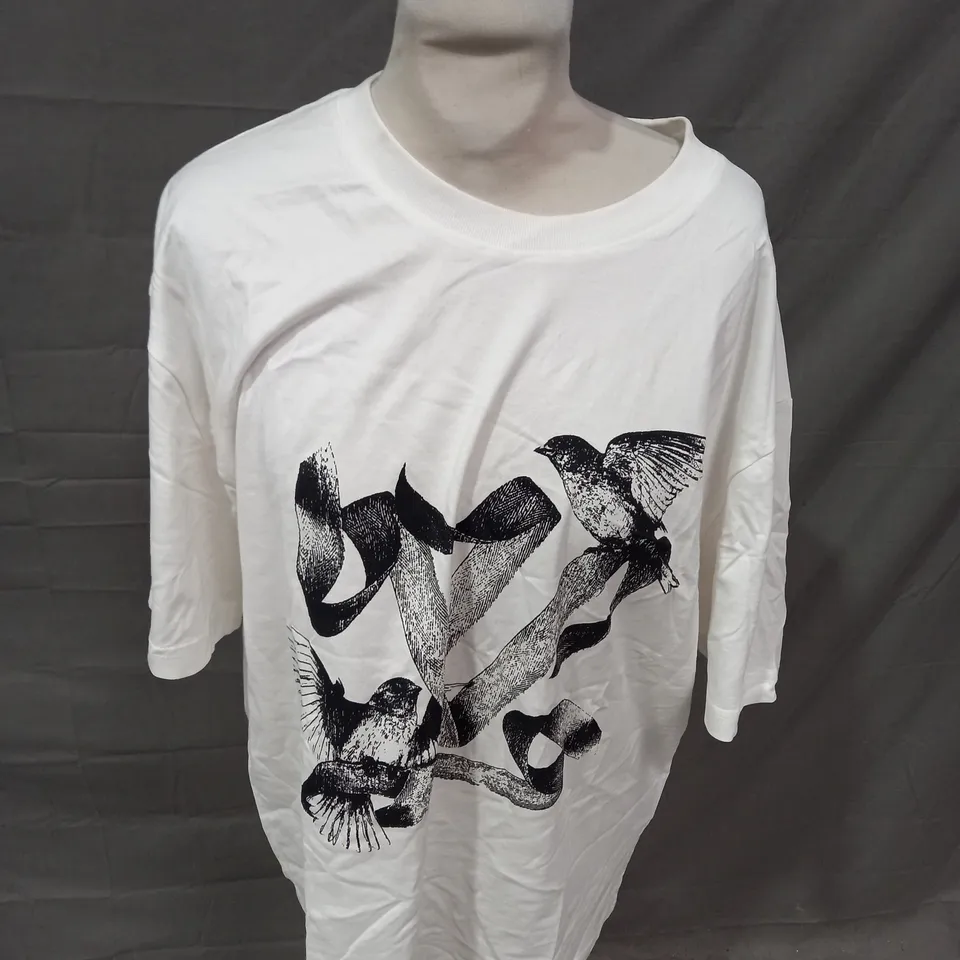 LOUIS VUITTON WHITE T-SHIRT - MEDIUM