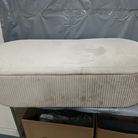 SERENITY PLEATED OTTOMAN - COLLECTION ONLY 