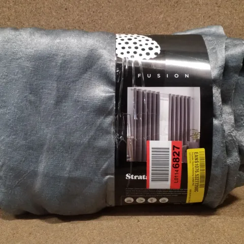 POLYESTER ROOM DARKENING CURTAIN PAIR 66×54" - GREY