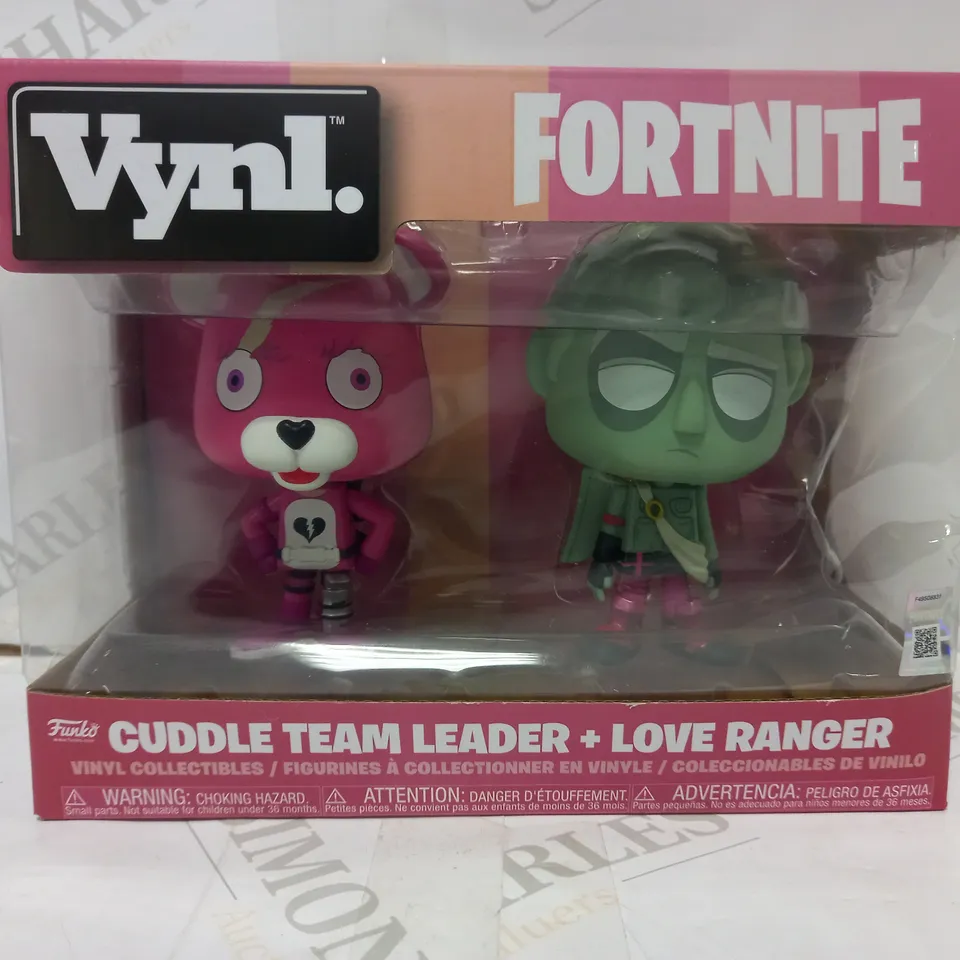 VYNL FORTNITE 'CUDDLE TEAM LEADER + LOVER RANGER' VINYL COLLECTABLES