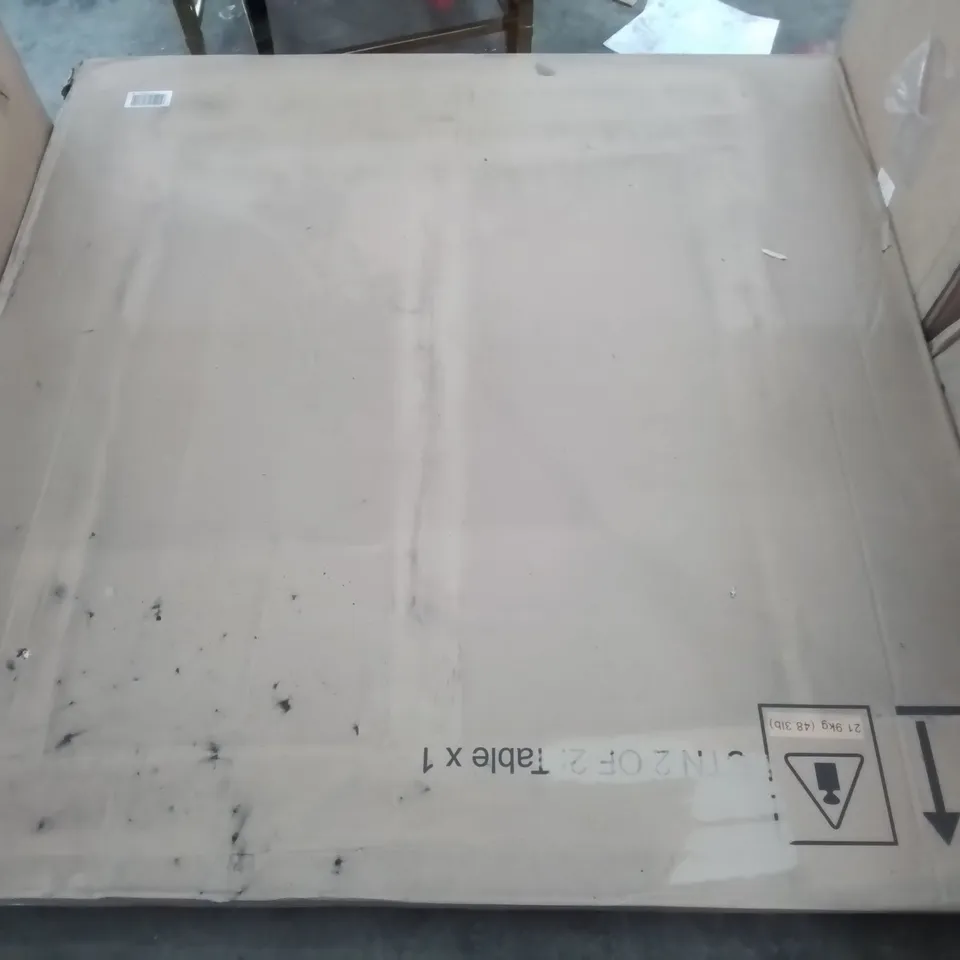 BOXED OUTDOOR FURNITURE TABLE - BOX 2 OF 2 ONLY