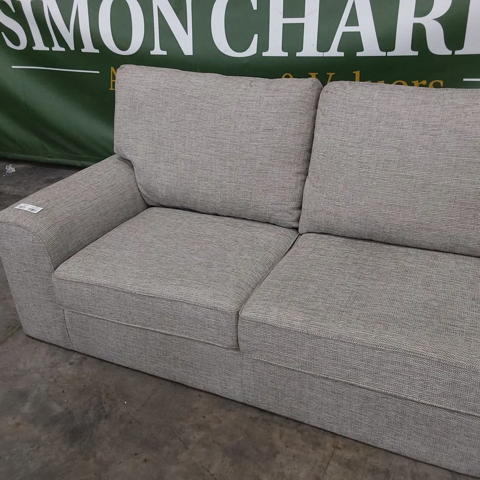 TWO SEATER SECTION GREY FABRIC