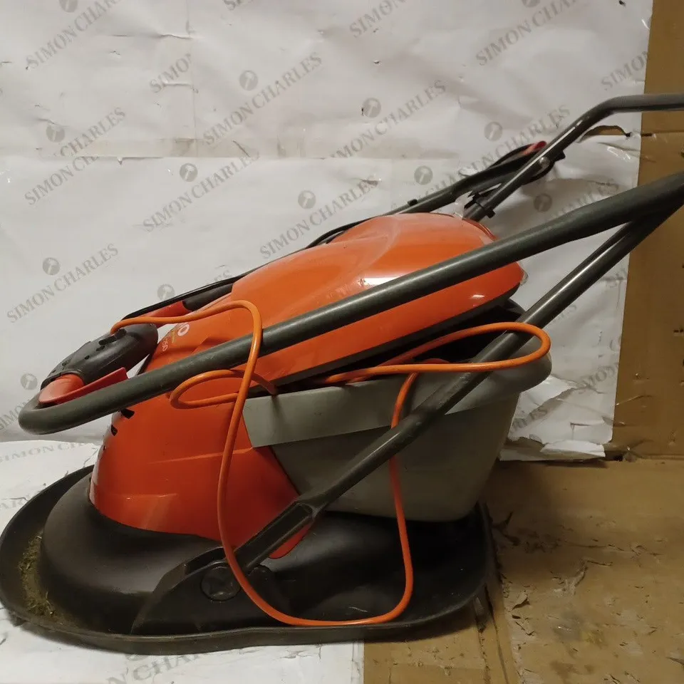 FLYMO HOVER VAC 250 CORDED LAWNMOWER RRP £189.99