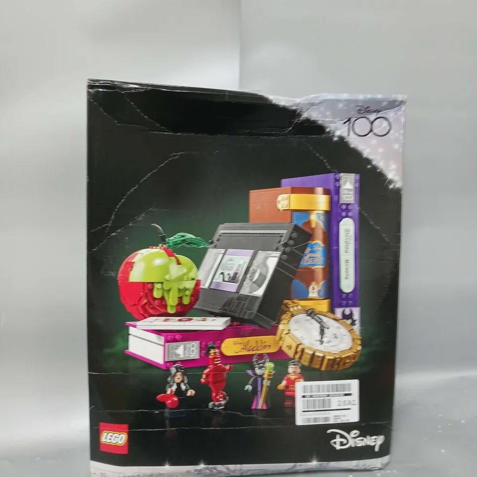 LEGO DISNEY DISNEY VILLAIN ICONS SET FOR ADULTS 43227 RRP £125