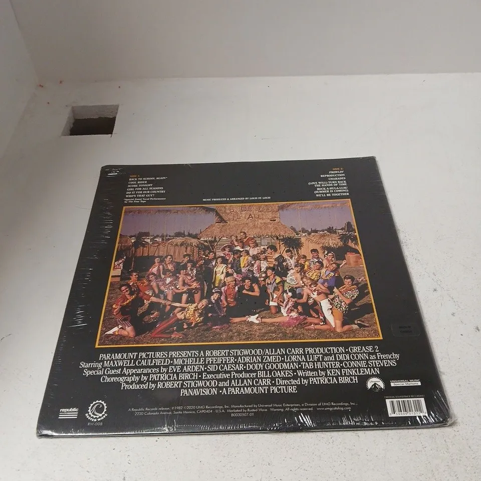 GREASE 2 ORIGINAL SOUNDTRACK RECORDING – VINYL LP