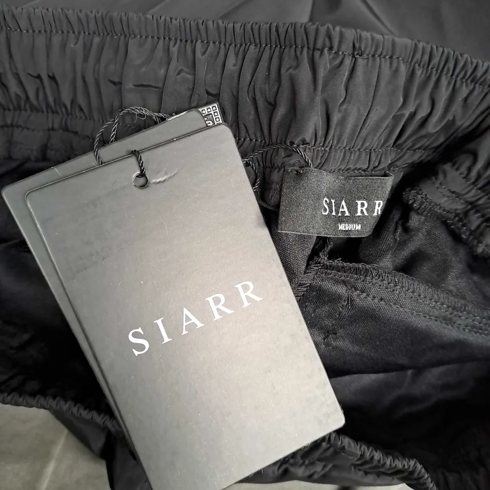 SIARR TRACKSUIT PANTS IN BLACK - MEDIUM