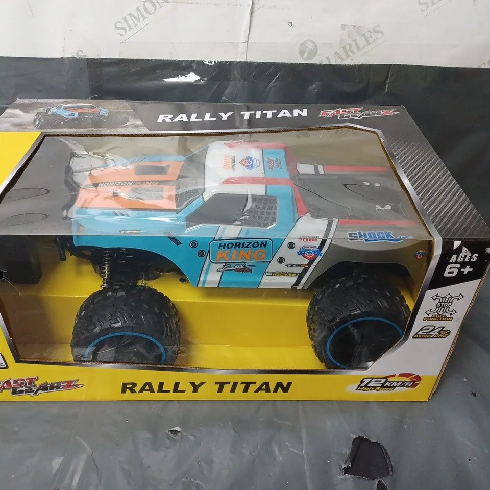 FAST GEARZ RALLY TITAN HORIZON KING REMOTE CONTROL MONSTER TRUCK