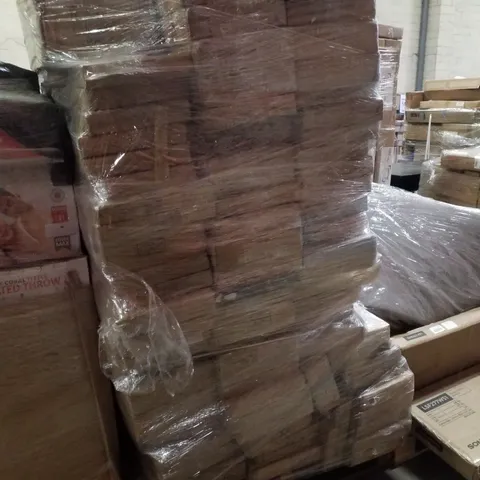 PALLET CONTAINING LARGE QUANTITY OF ASSORTED SHELVES