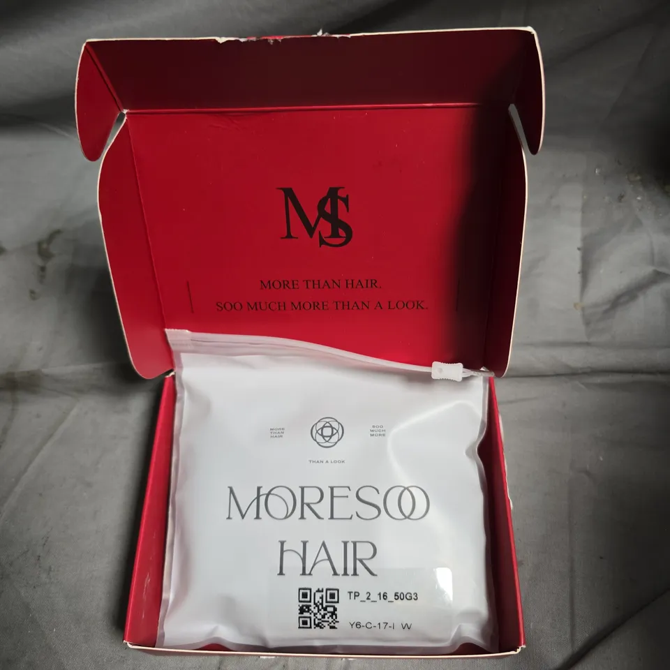 MORESSO HAIR MORE THAN HAIR – HAIR EXTENSION  (BOXED)