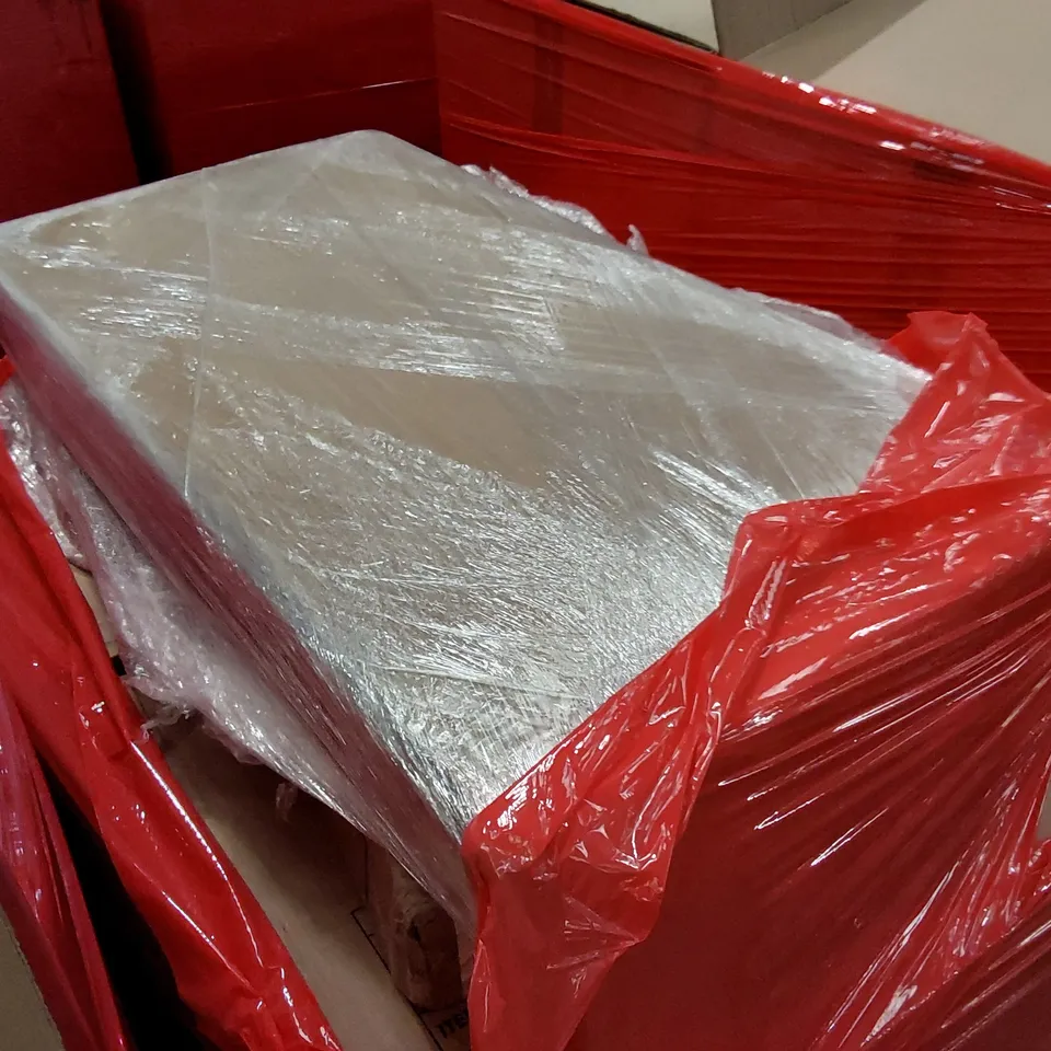 PALLET OF ASSORTED ITEMS INCLUDING: CHAIR, BED FRAME