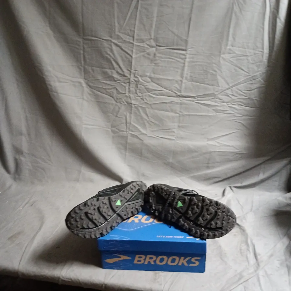 BROOKS DIVIDE 5 GTX WOMEN'S TRAIL RUNNING SHOES – BLACK, UK 6.5 (EU 40)