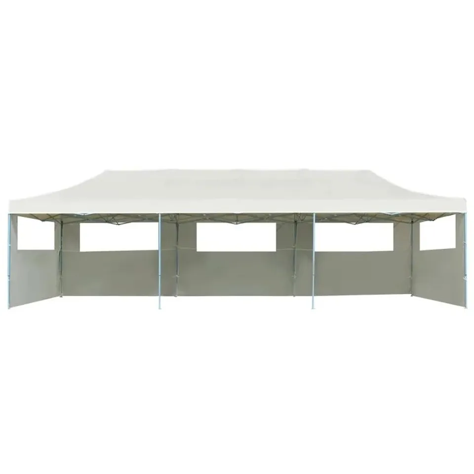 BOXED 9X3M STEEL POP UP PARTY TENT