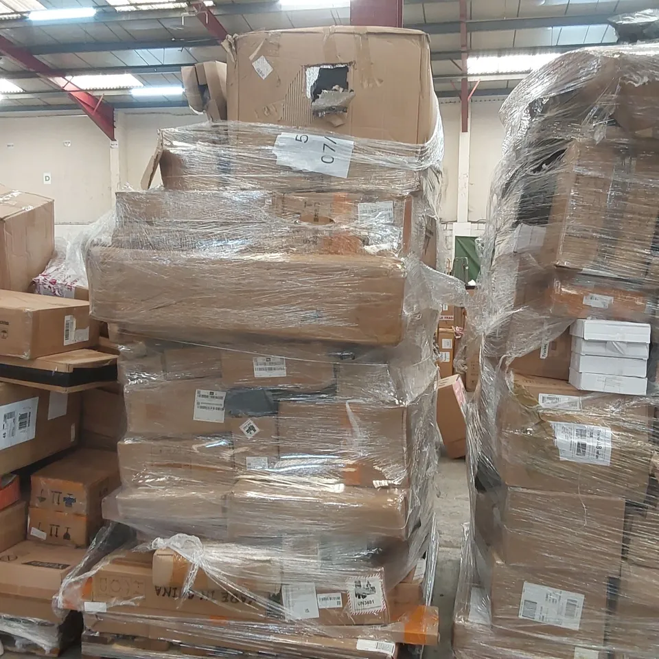 PALLET CONTAINING A LARGE ASSORTMENT OF CONSUMER PRODUCTS INCLUDING: FOLDING TABLE ECT