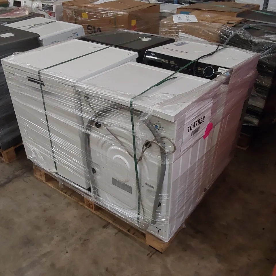 PALLET OF APPROXIMATELY 4 UNPROCESSED RAW RETURN WHITE GOODS TO INCLUDE;