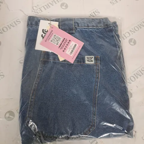 BAGGED LUCY AND YAK DELORES DENIM JEANS 40R