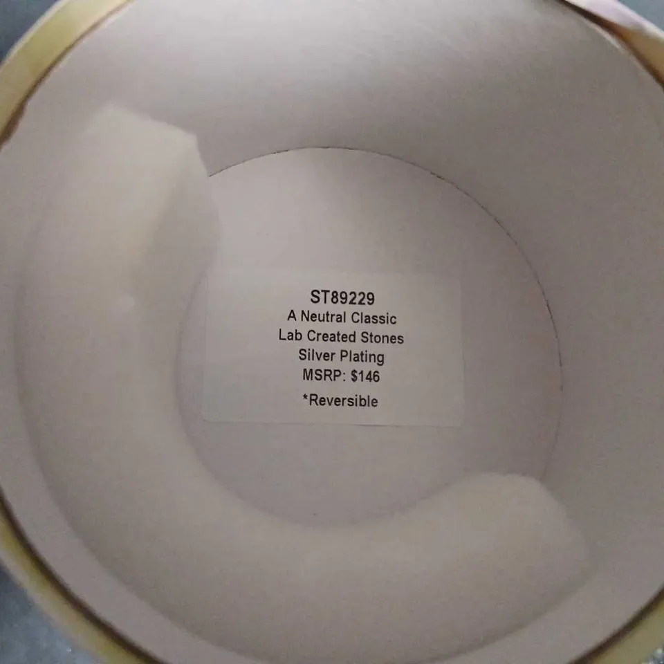 BOMB PARTY SUMMER STACKS SILVER-PLATED BRACELET SET WITH LAB-CREATED STONES – REVERSIBLE (ST89229)