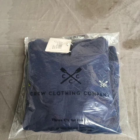 CREW CLOTHING COMPANY X-OARS OVERHEAD HOODIE – NAVY, KIDS' 5-6