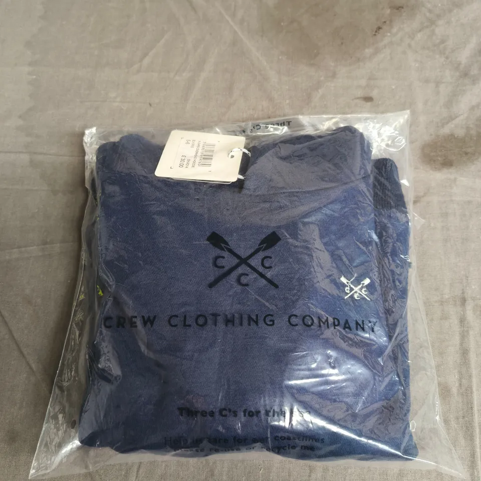 CREW CLOTHING COMPANY X-OARS OVERHEAD HOODIE – NAVY, KIDS' 5-6