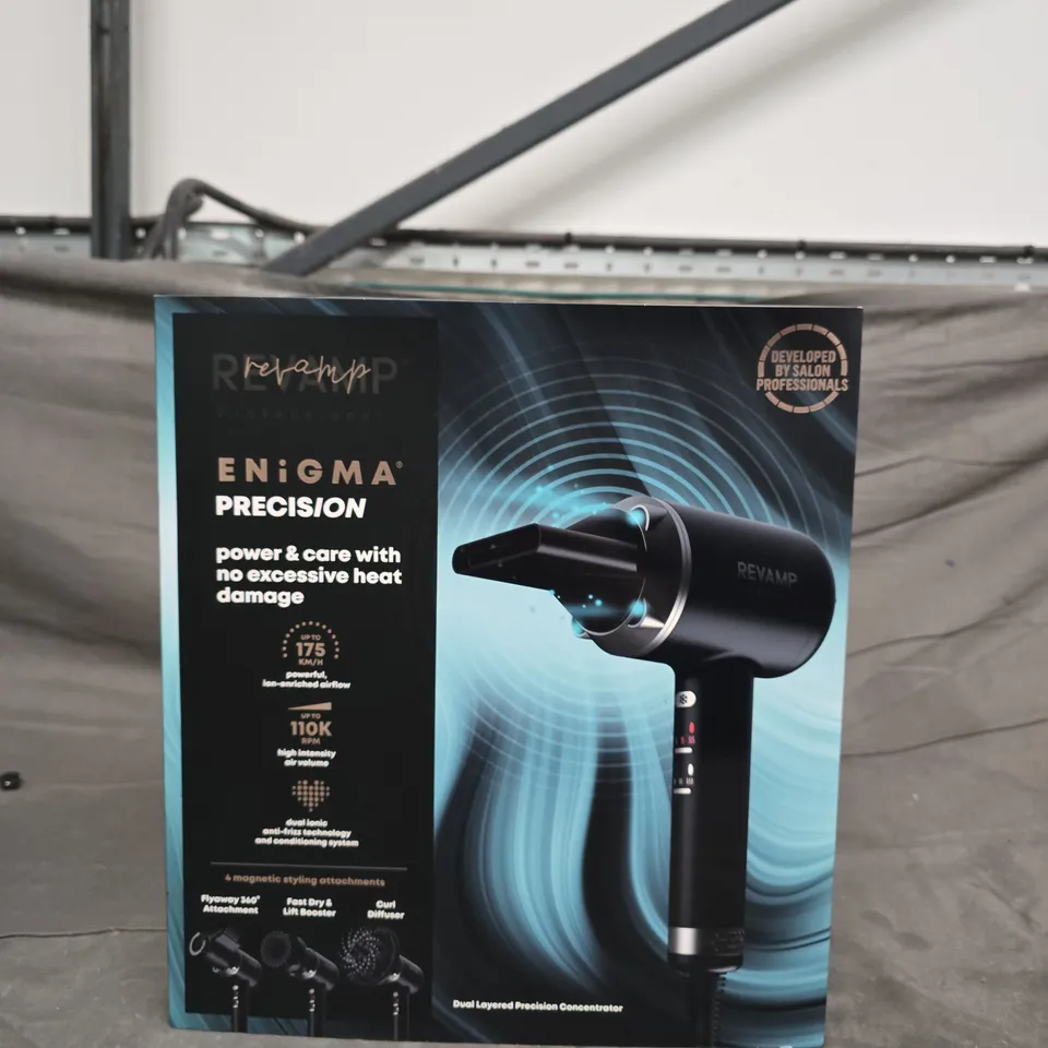 BOXED REVAMP ENIGMA PRECISION HAIR DRYER 