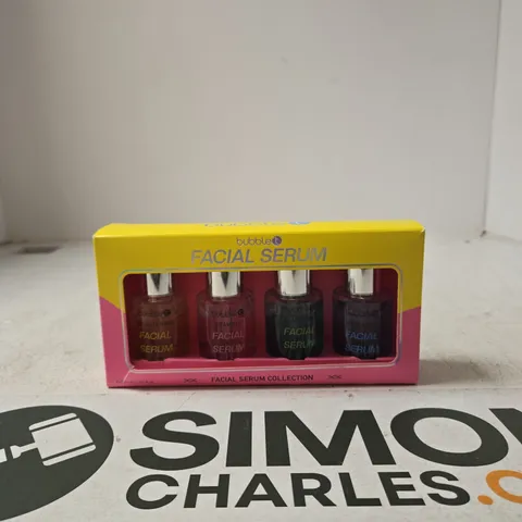 FACIAL SERUM COLLECTION – BOXED SET, 4 X BOTTLES