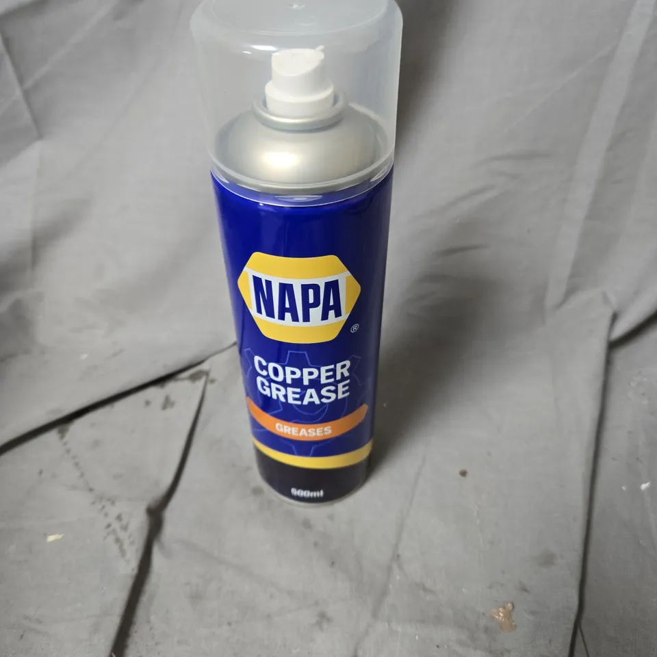 BOX OF APPROXIMATELY 12 X NAPA COPPER GREASE SPRAY 500ML 