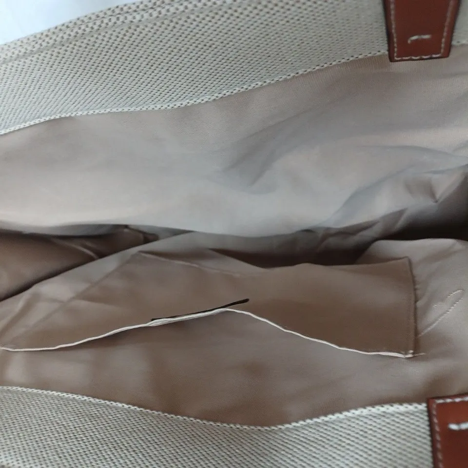 CHLOE LARGE SHOPPING TOTE BAG CREAM