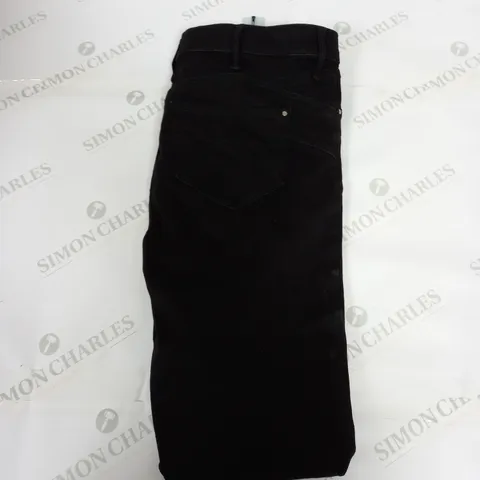 RIVER ISLAND BLACK DENIM JEANS SIZE 16