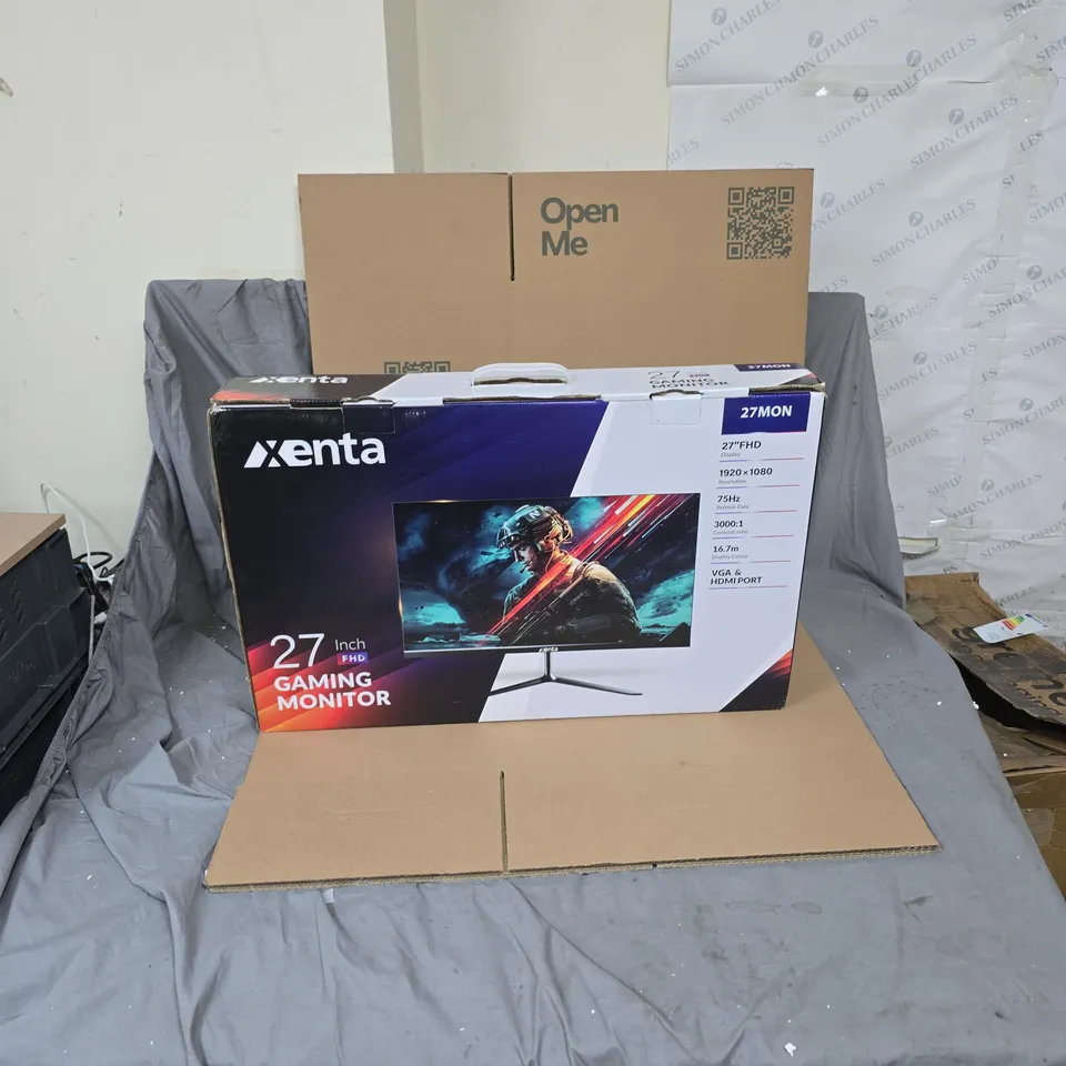 XENTA 27-INCH GAMING MONITOR – 1080P, HDMI & VGA, WITH STAND