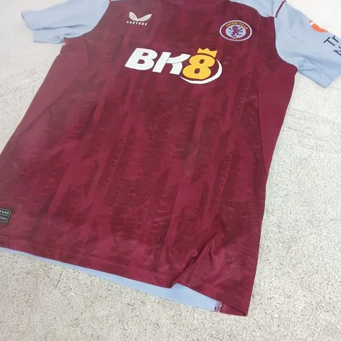 ASTON VILLA FC CASTORE JERSEY β BAILEY 31 (MAROON/LIGHT BLUE)