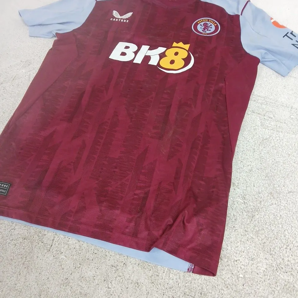 ASTON VILLA FC CASTORE JERSEY – BAILEY 31 (MAROON/LIGHT BLUE)