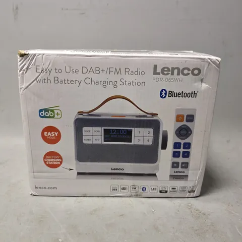 BOXED LENCO DAB+ / FM RADIO