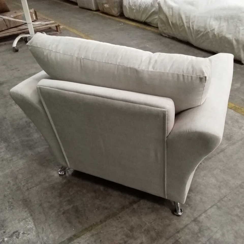 DURY FABRIC ARMCHAIR - NATURAL RRP £399